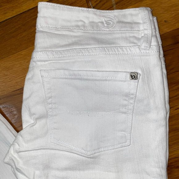 LAST CHANCE - B by Bullhead Super Skinny white jeans 1 - Picture 4 of 10
